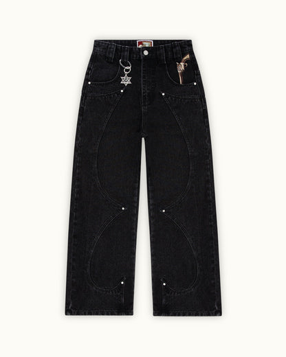 Fast Draw Black Denim（Printed Version）