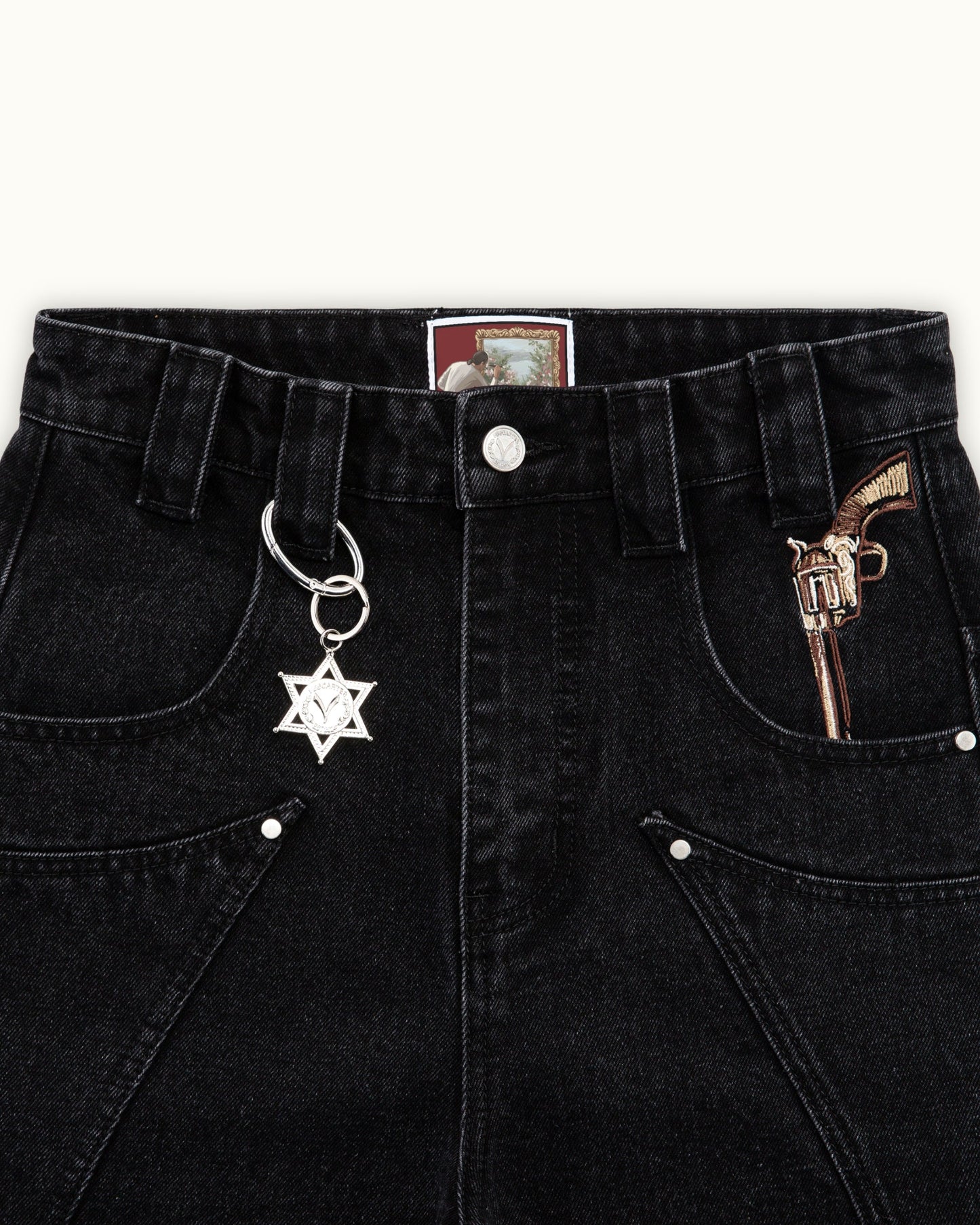 Fast Draw Black Denim（Printed Version）