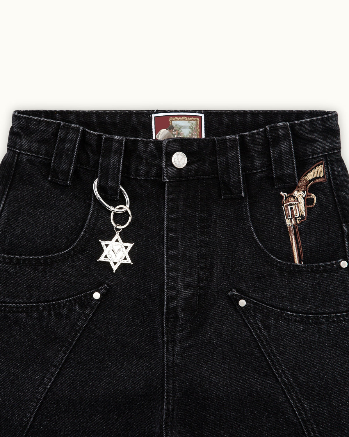 Fast Draw Black Denim（Printed Version）