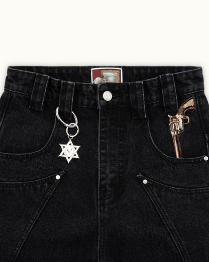 Fast Draw Black Denim（Printed Version）