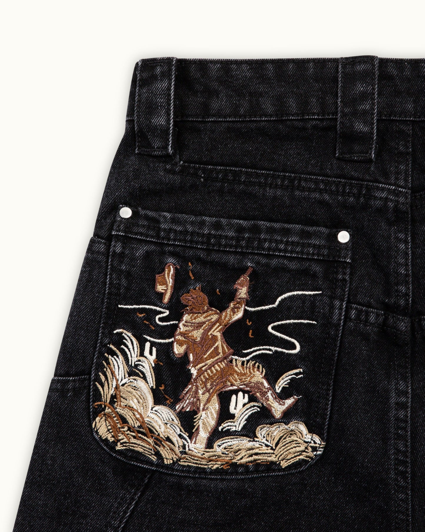 Fast Draw Black Denim（Printed Version）