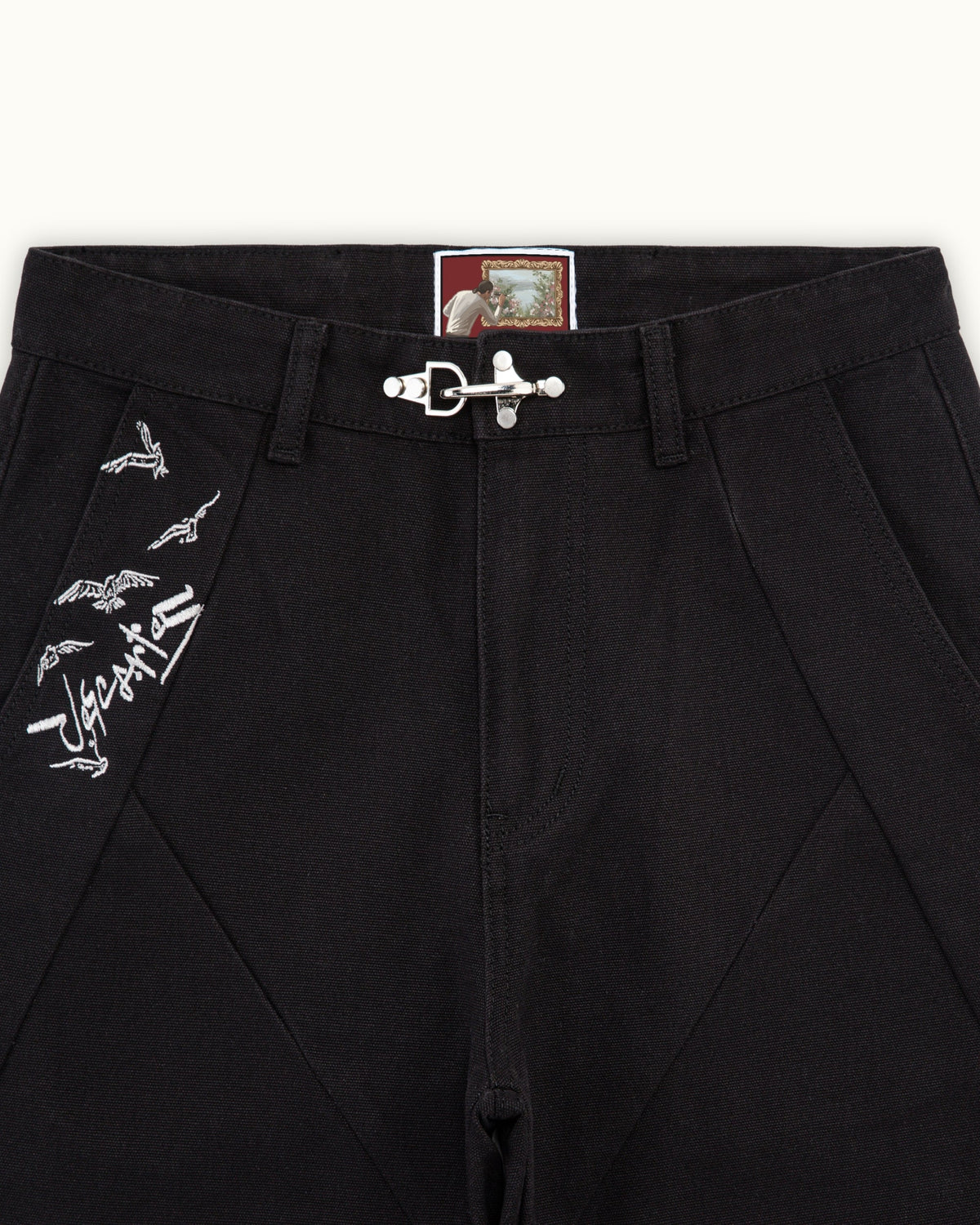 Black Crescent Pants（Printed Version）