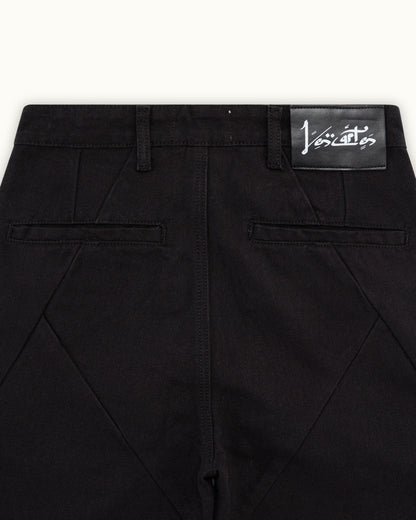 Black Crescent Pants（Printed Version）