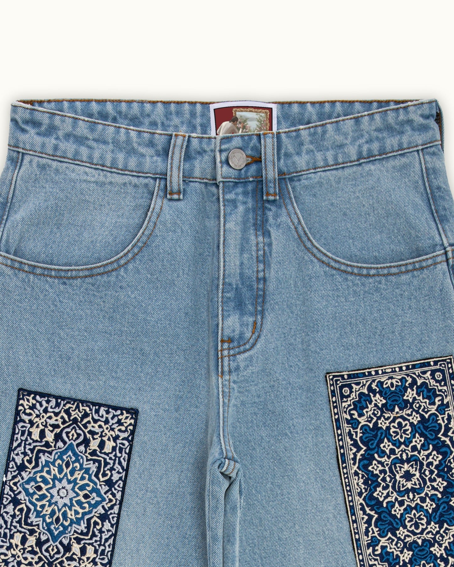 Rug Patchwork Denim（Printed Version）