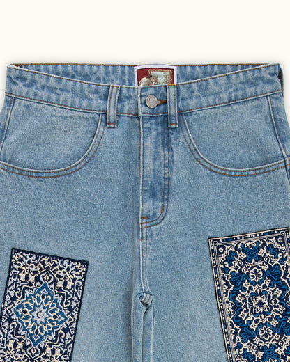 Rug Patchwork Denim（Printed Version）