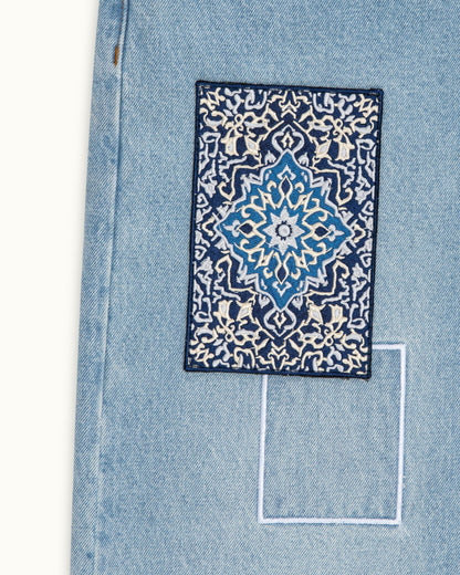 Rug Patchwork Denim（Printed Version）