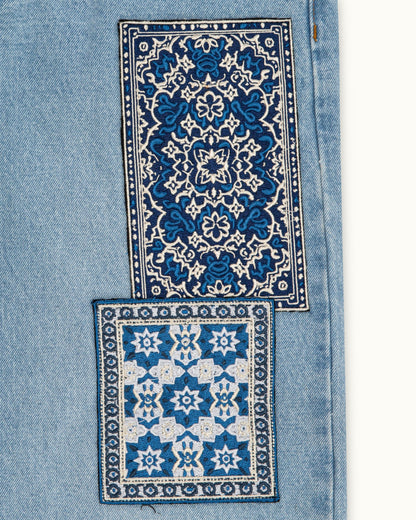 Rug Patchwork Denim（Printed Version）