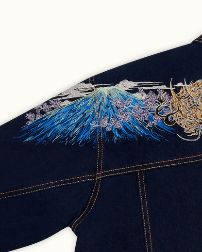 Ryu Denim Jacket（Printed Version）