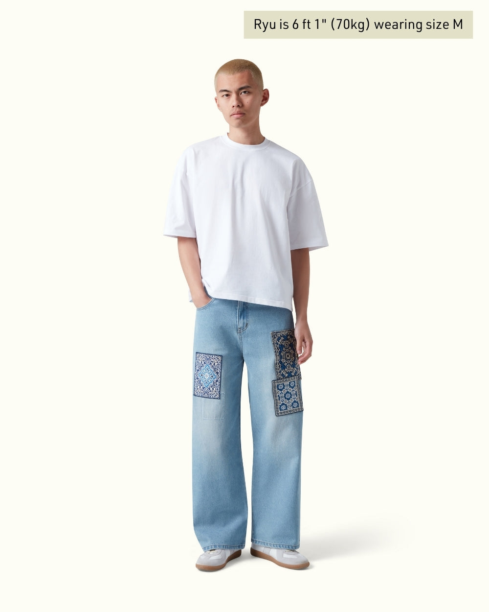 Rug Patchwork Denim（Printed Version）