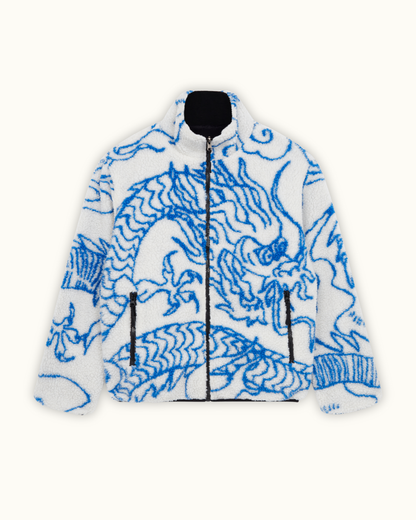 Ryu Reversible Fleece（Printed Version）