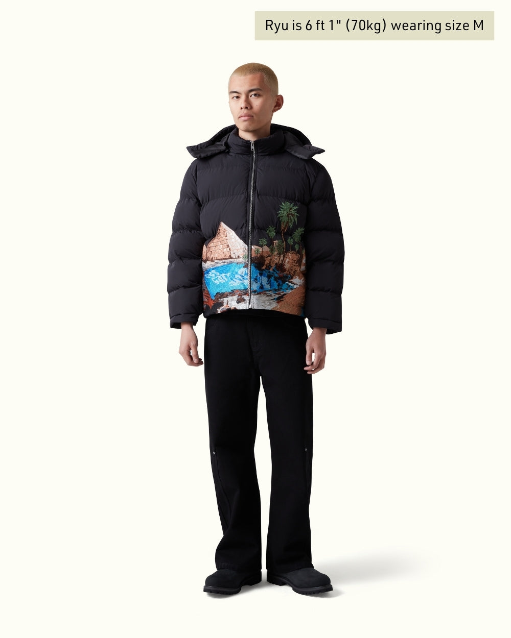 Rihla Puffer Black（Printed Version）