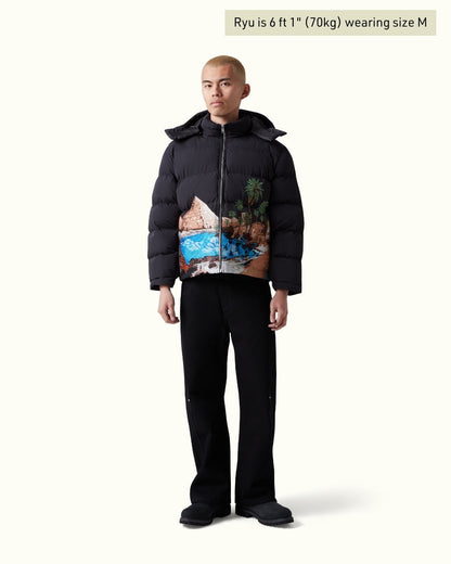 Rihla Puffer Black（Printed Version）