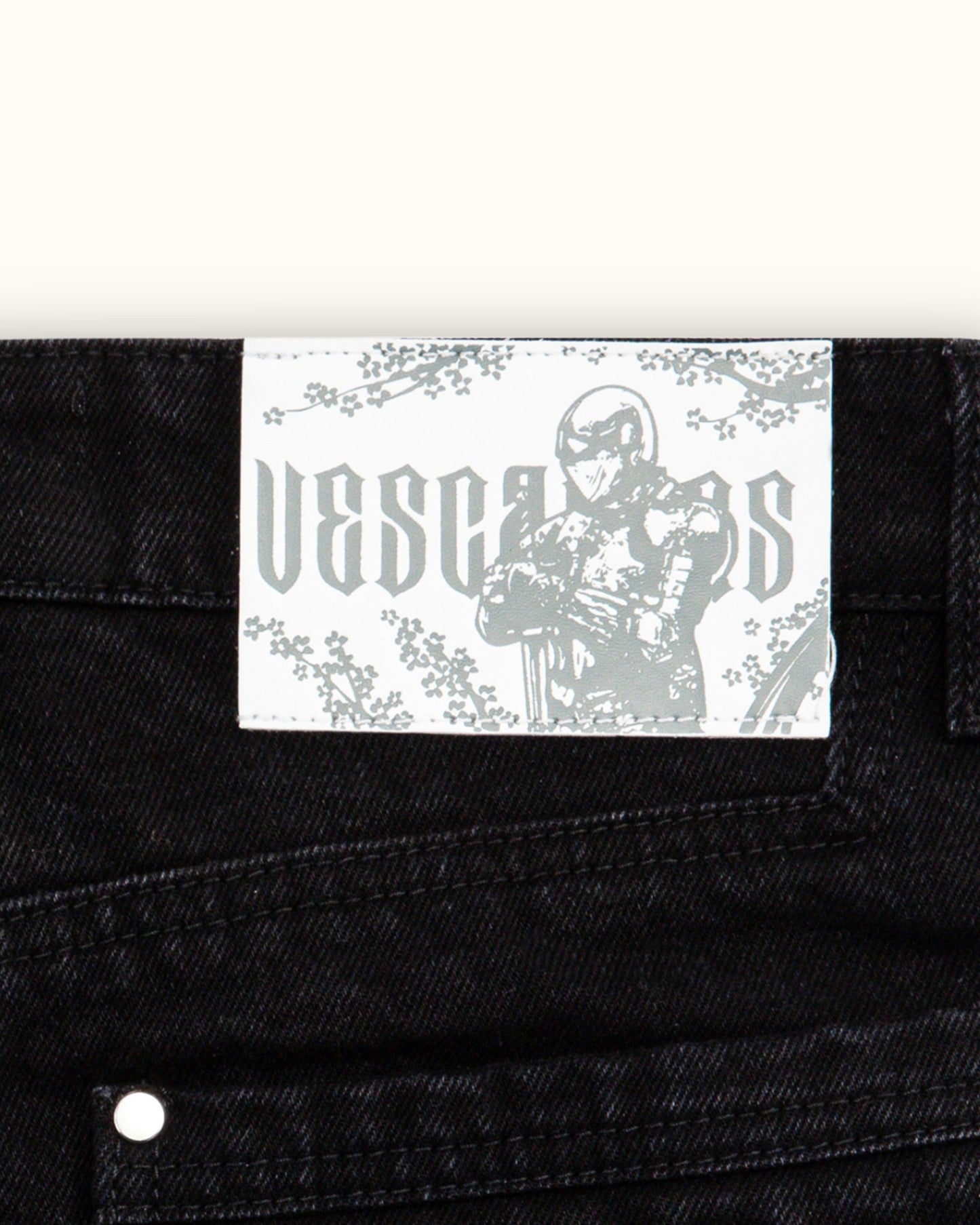 Blossom Black Denim（Printed Version）