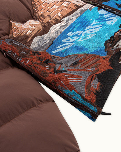Rihla Puffer Brown（Printed Version）