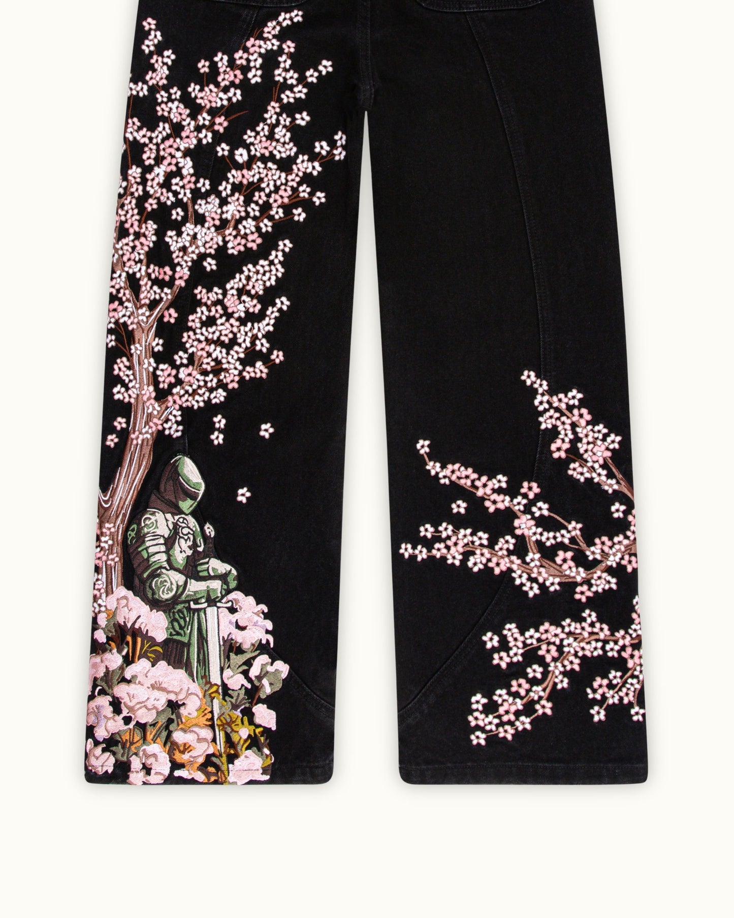 Blossom Black Denim（Printed Version）