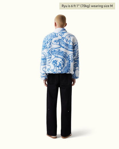 Ryu Reversible Fleece（Printed Version）