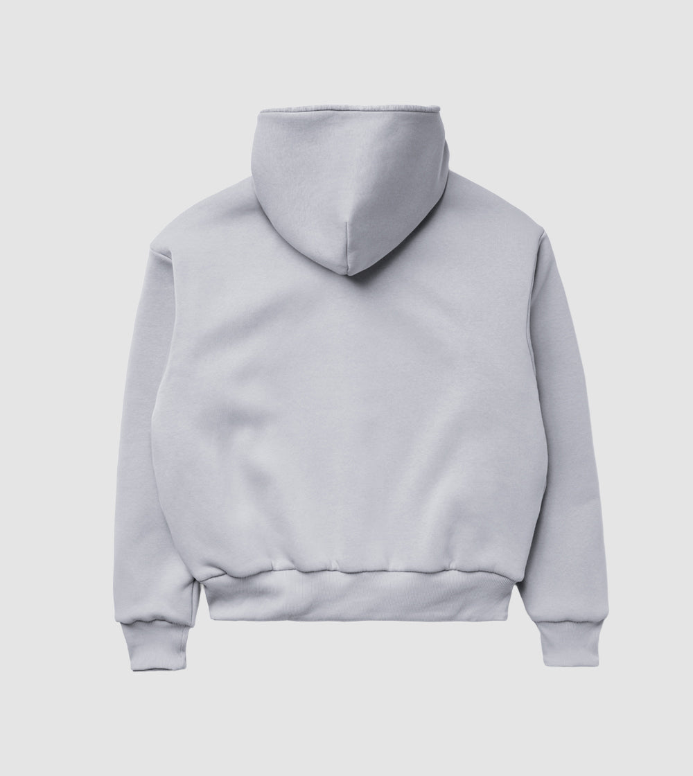 Reversible Zip Hoodie Tracksuit Smoke/Black