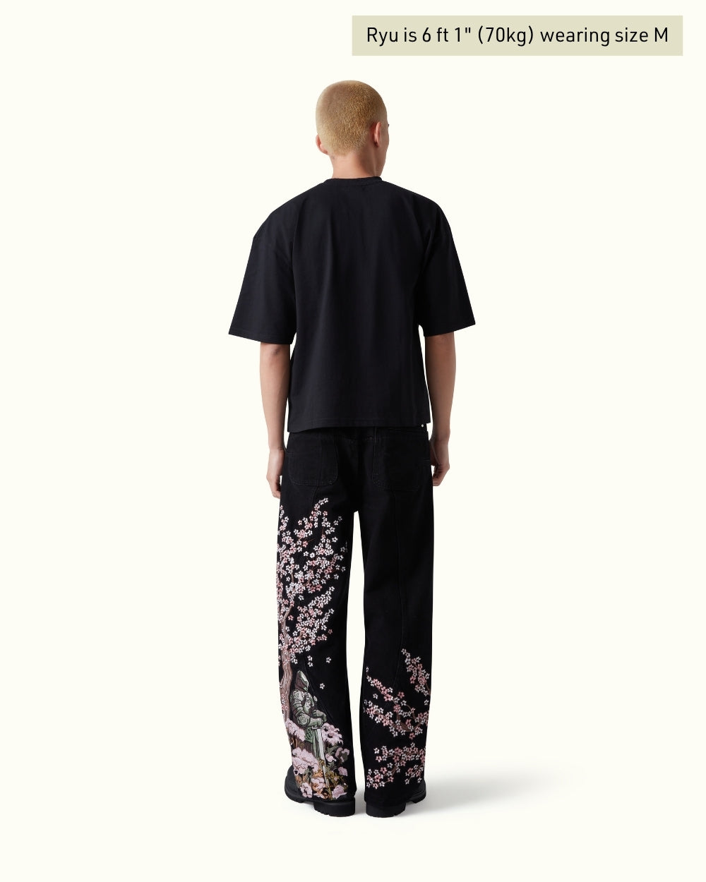 Blossom Black Denim（Printed Version）