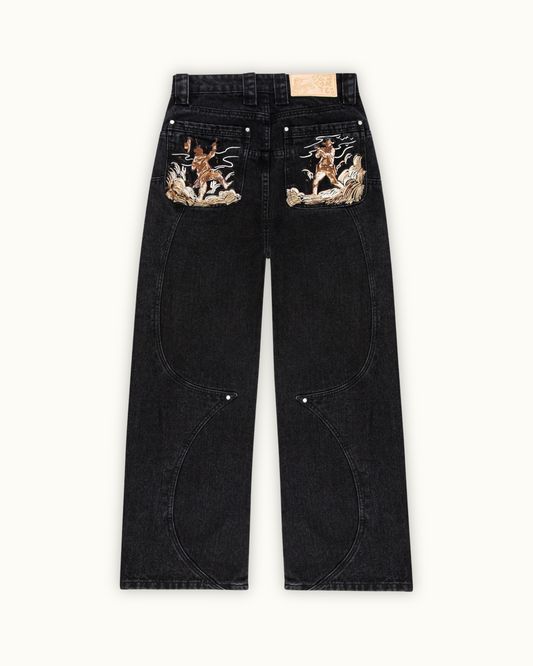 Fast Draw Black Denim（Printed Version）