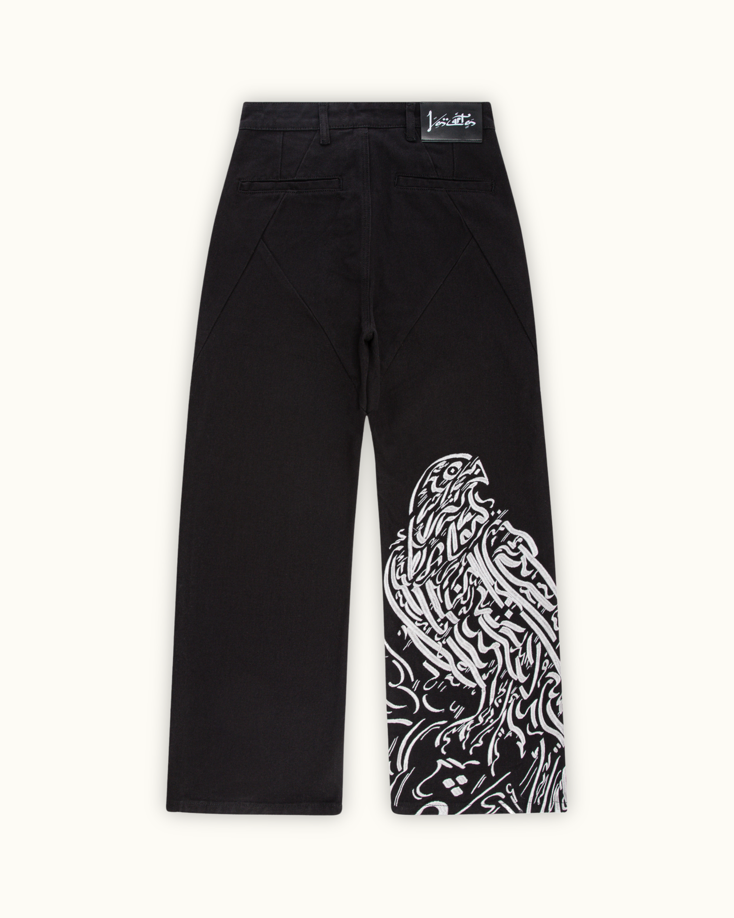 Black Crescent Pants（Printed Version）
