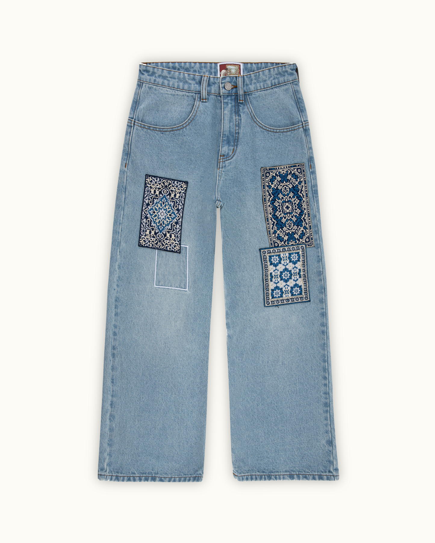 Rug Patchwork Denim（Printed Version）