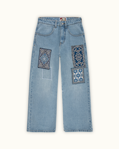 Rug Patchwork Denim（Printed Version）