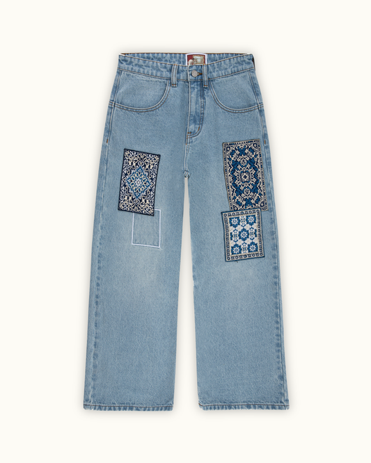 Rug Patchwork Denim（Printed Version）