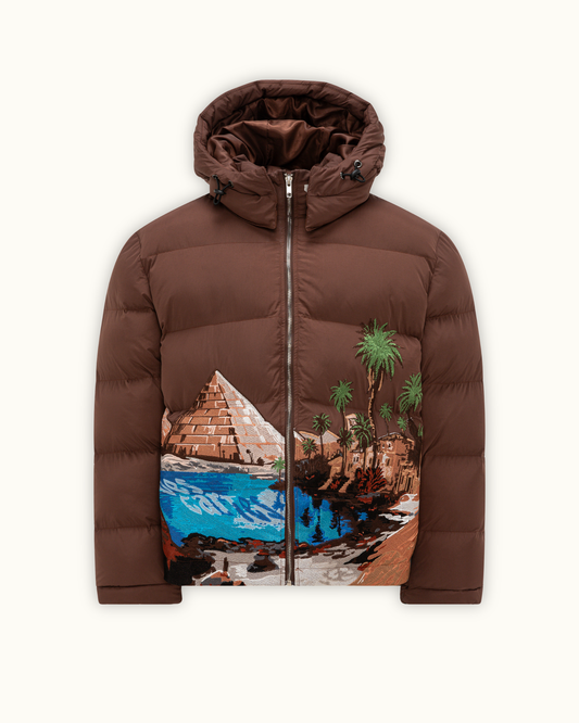 Rihla Puffer Brown（Printed Version）