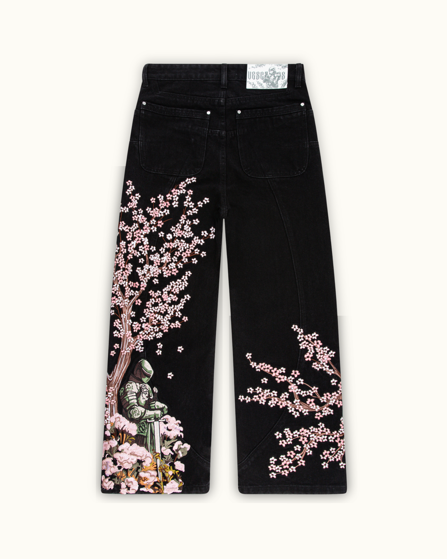 Blossom Black Denim（Printed Version）