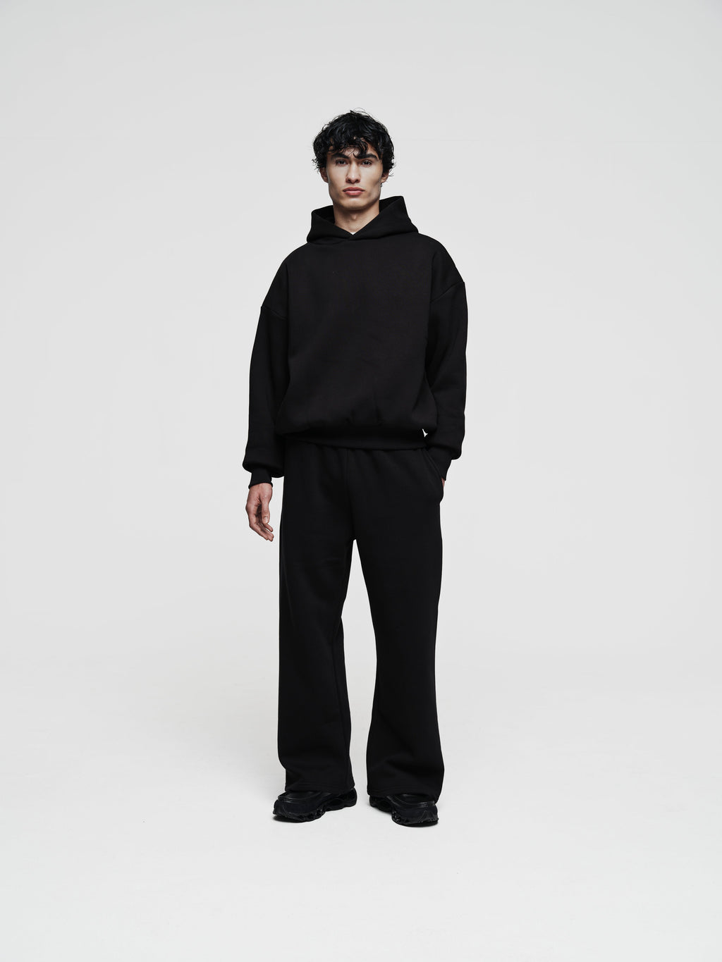 Armor Hoodie Tracksuit Black