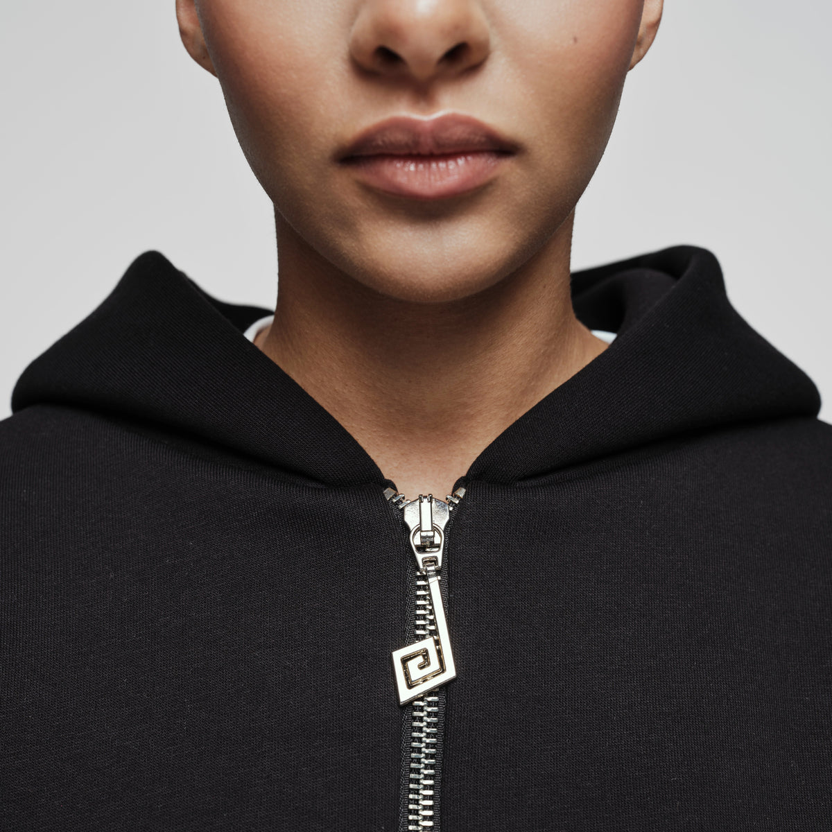 Zip Hoodie Tracksuit Black