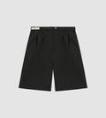Pleated Shorts Black