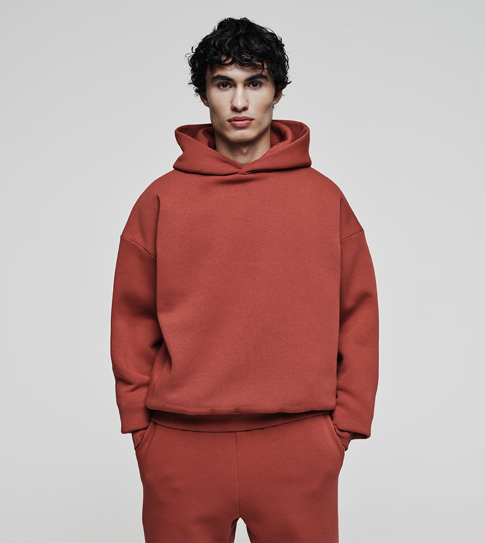 Armor Hoodie Tracksuit Burgundy