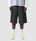 Japanese Raw Denim Shorts Black
