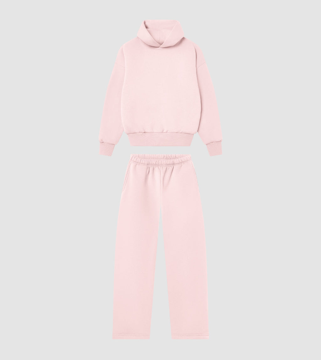 Armor Hoodie Tracksuit Rose