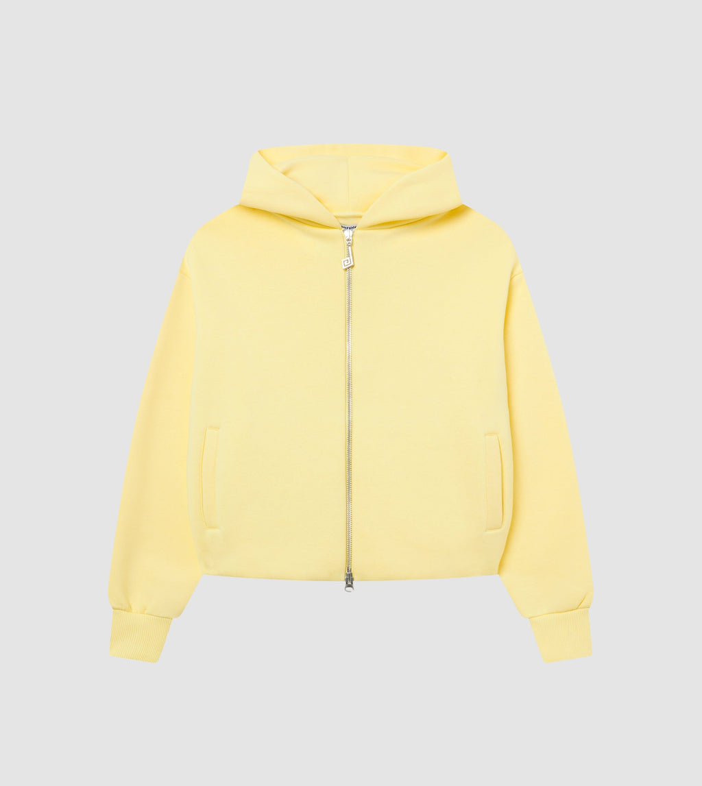 Zip Hoodie Shorts Tracksuit Butter