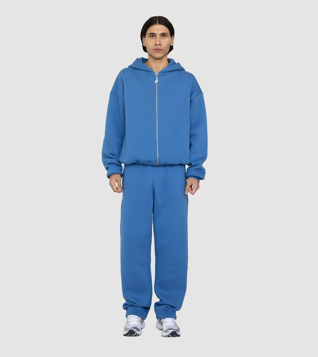 Zip Hoodie Tracksuit Sky