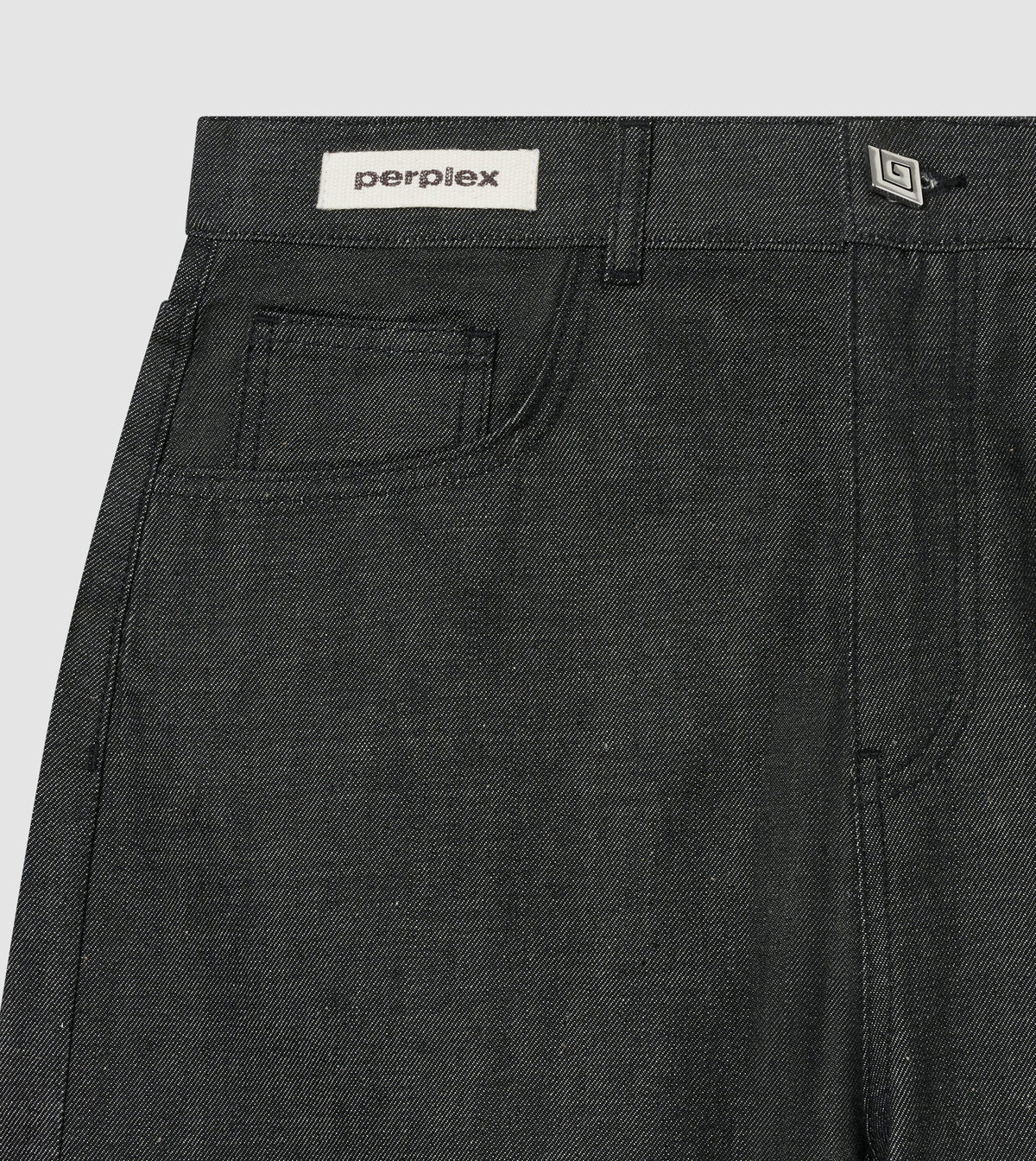 Japanese Raw Denim Shorts Black